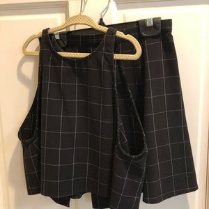 American Apparel SET tank & skirt